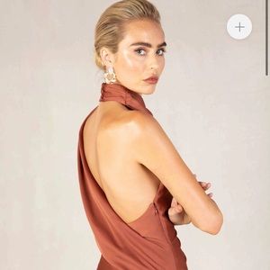 MISHA ROBBIA MIDI DRESS